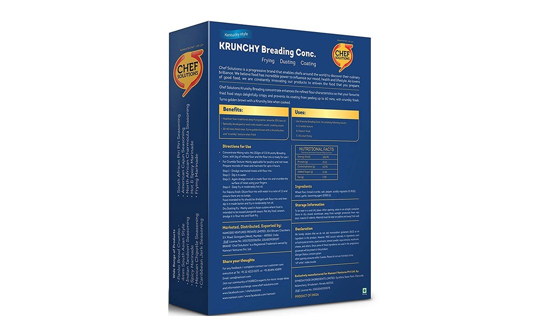 Chef Solutions Krunchy Breading Conc.    Box  500 grams